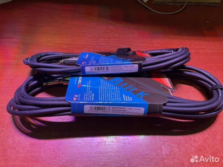 Гитарные (инструментальные) провода Cordial, Proel