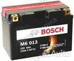 Мото аккумулятор bosch 8Ah 115A 150/70/105
