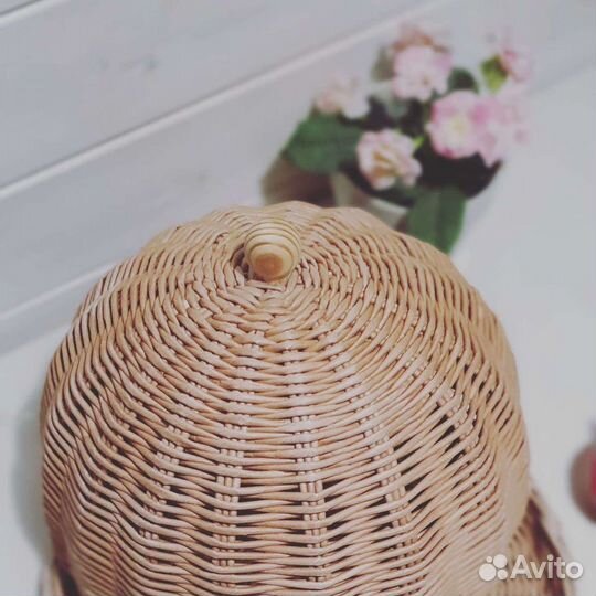 Хлебница плетеная