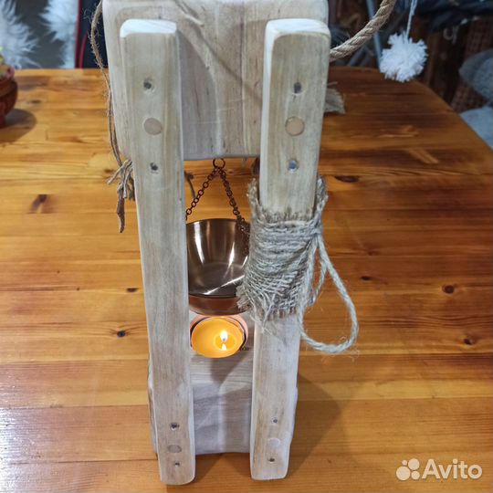 Подсвечник-аромалампа в винтажном стиле