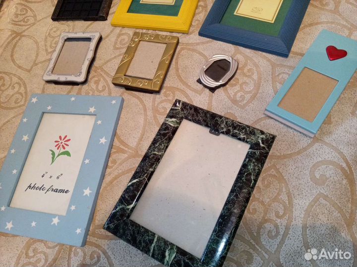 Фоторамки пакетом и поштучно