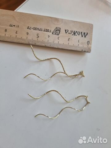 Сережки спиральки