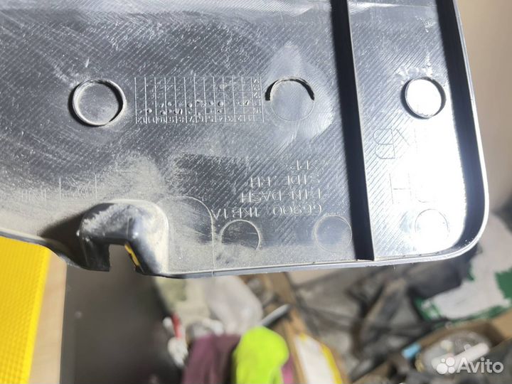 Накладка на порог внутренняя Nissan Juke F15