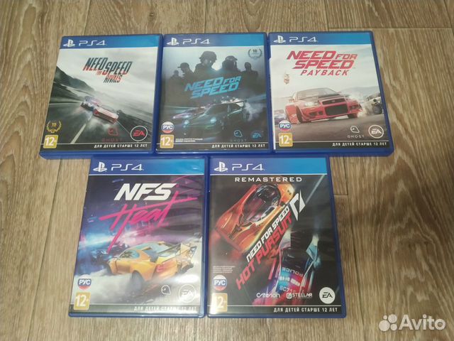 Игры серии Need for speed NFS для PS4 купить в Санкт-Петербурге ...