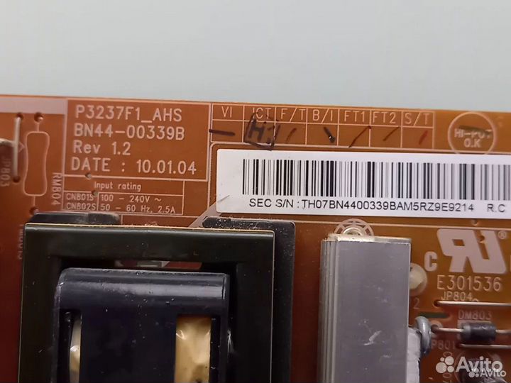 Разбор Samsung LE32C630K1W