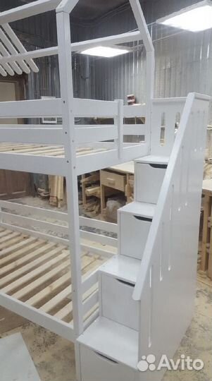 Детская кровать домик