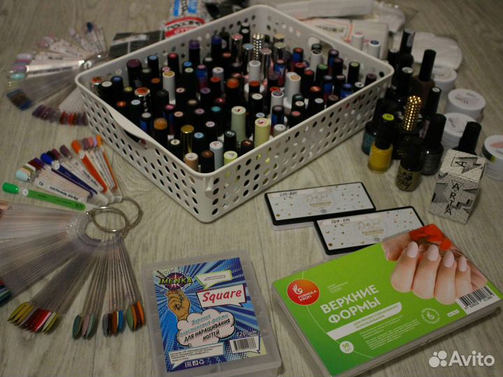 Набор для маникюра, гель лак, наращивание, дизайн