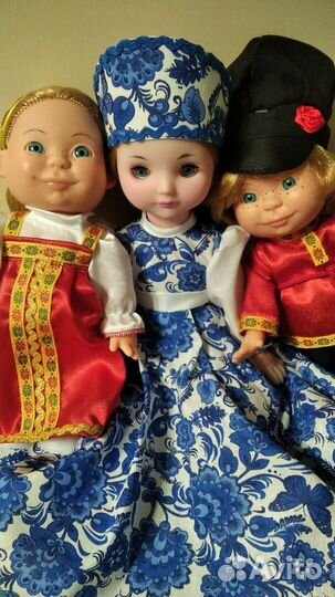 Кукла отечественная в народном костюме