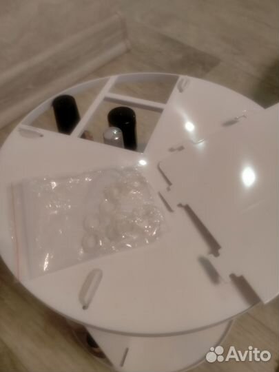 Органайзер для косметики вращающийся новый