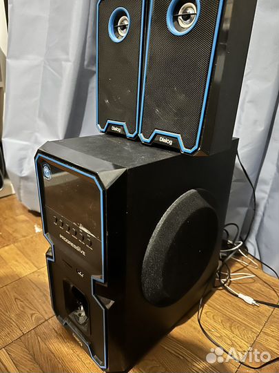 Колонки dialog 2.1 60Вт