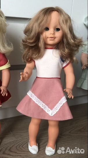 Много кукол ГДР советского времени