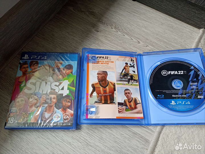 Игра The Sims4 для ps4, новая и Fifa 2022