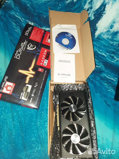 Видеокарта. pulse RX 570 8GB