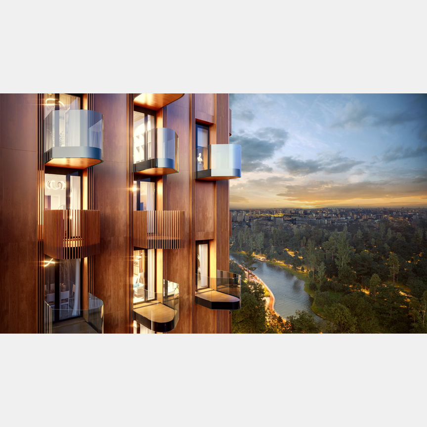 1-к. квартира, 44,7 м², 19/23 эт.