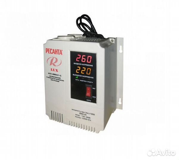 Стабилизатор напряжения ресанта асн-2000Н/1-Ц