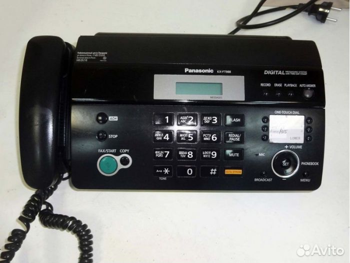 Факс Panasonic KX-FT988RU