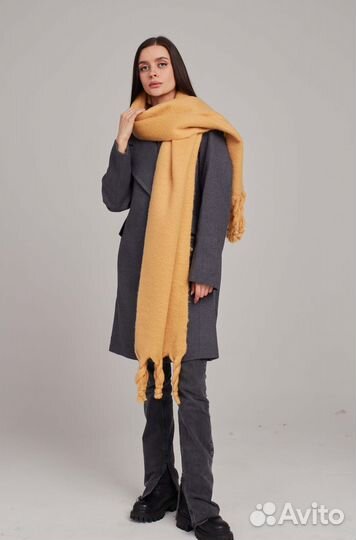 Женский теплый платок