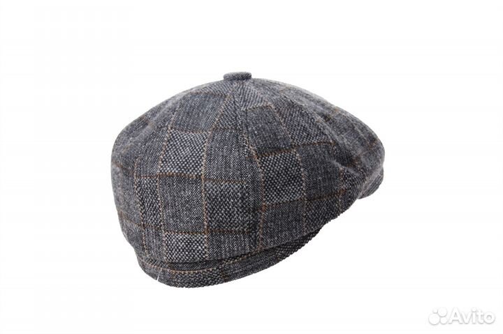 Кепка восьмиклинка клетчатая