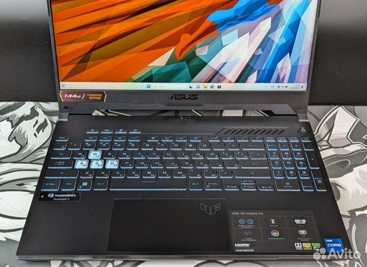 Игровой Новый Asus TUF i5-11400H/nvidiartx3050/16