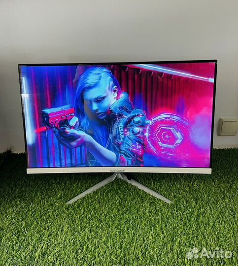 Монитор 75 гц 24 дюйма ips fullhd белый