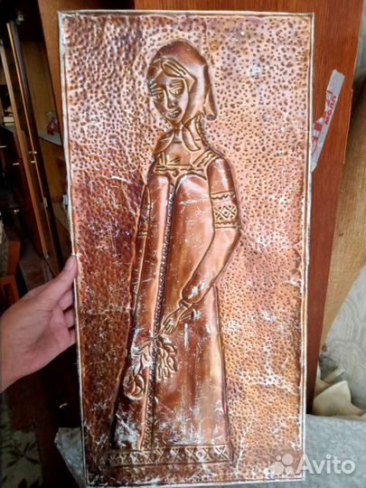 Чеканное панно