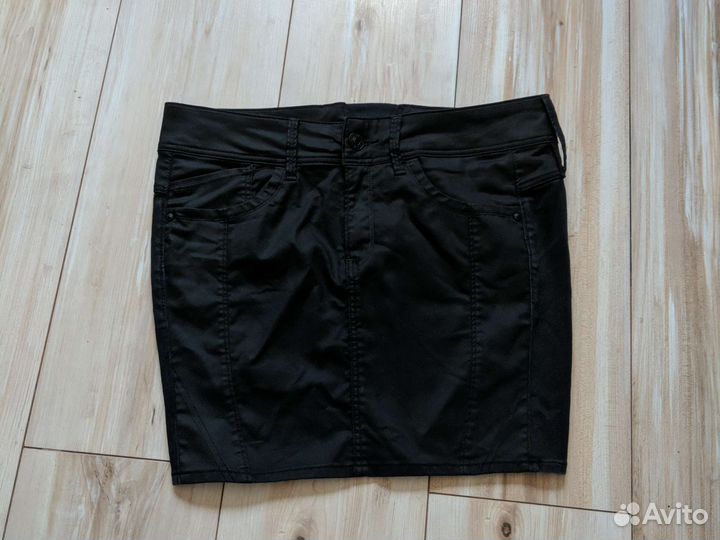 Мини Юбка джинсовая g-star raw