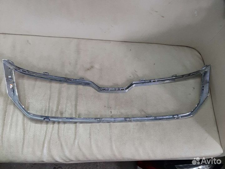 Хром решетки радиатора шкода кодиак