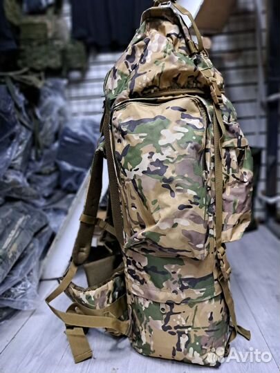 Рюкзак 120 литров с каркасом рейдовый тактический