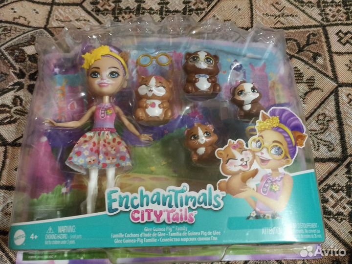 Новые Энчантималс семья морских свинок