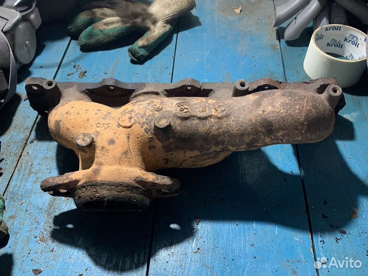 Выпускной коллектор Peugeot 406 седан ат 2.0