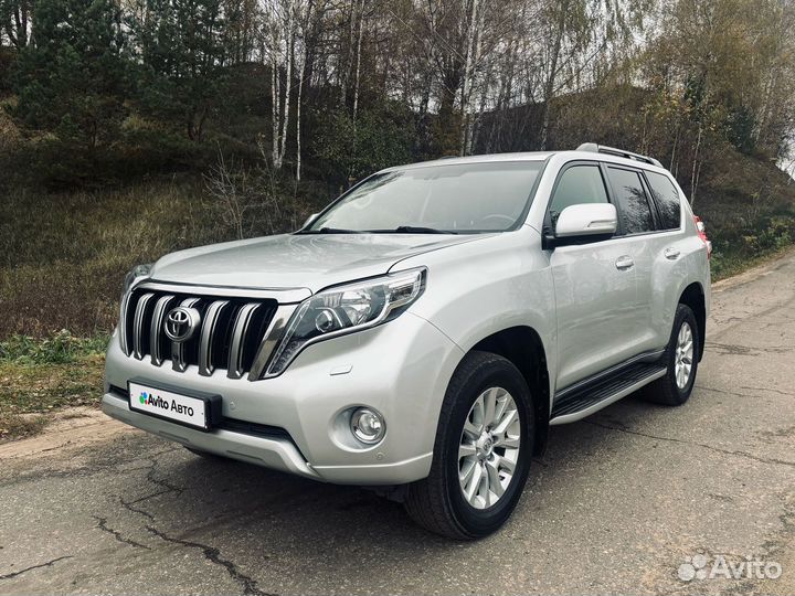 Toyota Land Cruiser Prado 2.8 AT, 2015, 201 000 км