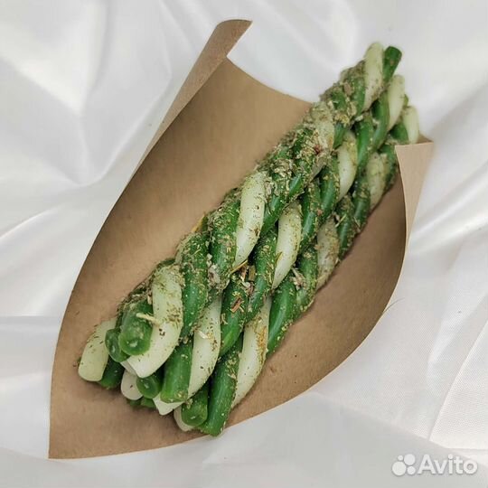 Восковые свечи скрутки с травами