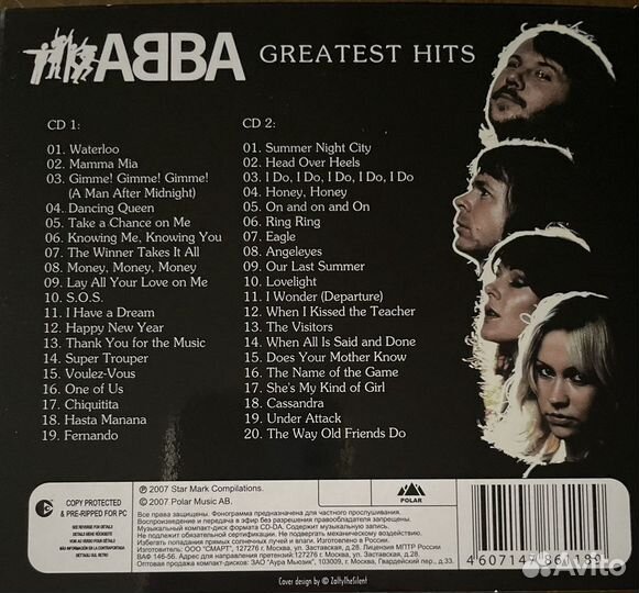 CD компакт диск Abba