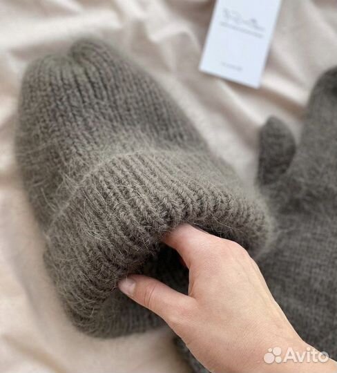 Шапка из пуха норки