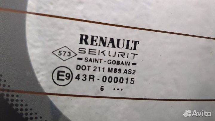 Крышка багажника Renault Megane 2