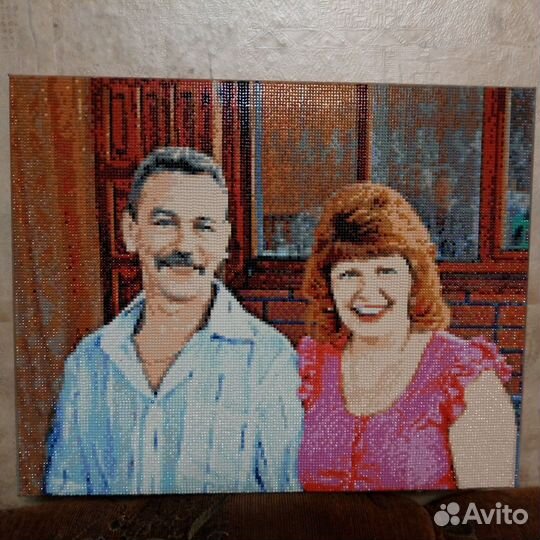 Алмазная мозаика по фото - производство