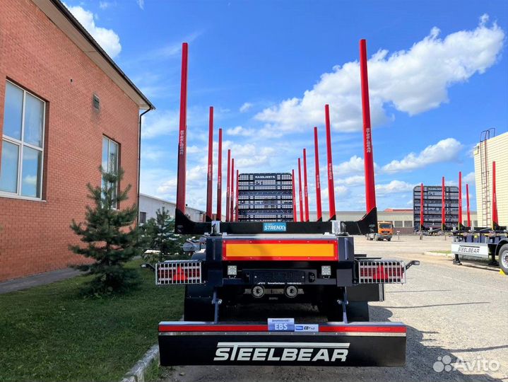 Полуприцеп лесовоз (сортиментовоз) Steelbear PT-24L, 2024