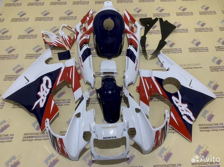 Honda cbr600f2 1991-1994 мотопластик, обвес мото