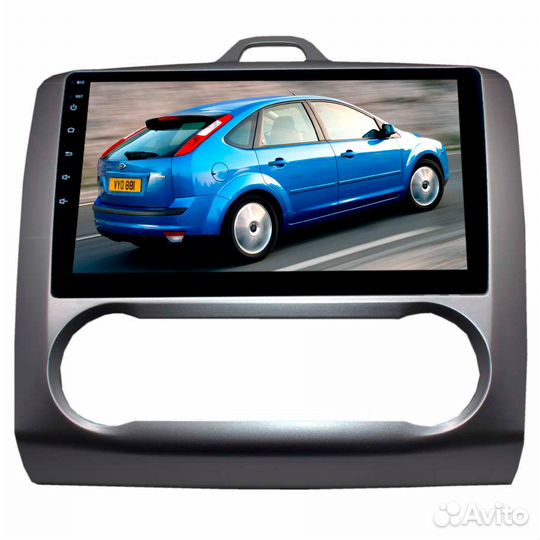 Штатная магнитола для Ford Focus 2 (с климатом) Le