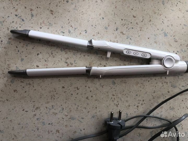 Плойка / щипцы для завивки волос, 2шт и дополнение