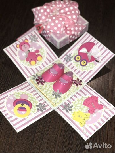 Подарок-Коробка к рождению девочки