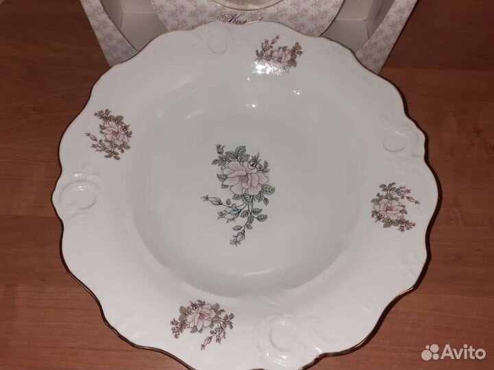 Фруктовница фарфоровая, новая 32см, Вербилки