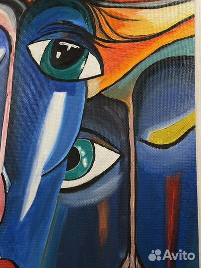 Картина маслом на холсте 100х66