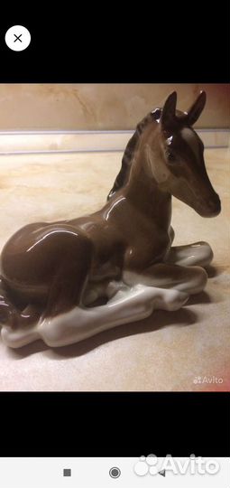 Статуэтка жеребёнок СССР
