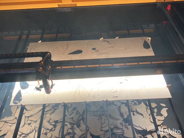 Лазерная резка фанеры