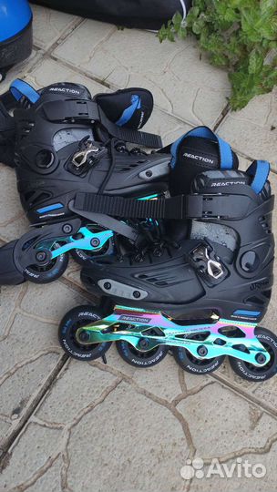 Роликовые коньки детские раздвижные Reaction Urban
