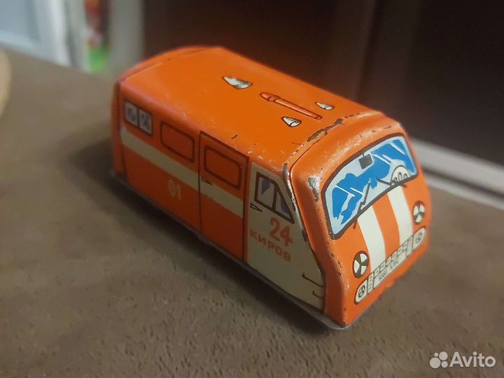 Игрушки СССР пожарная машини Киров