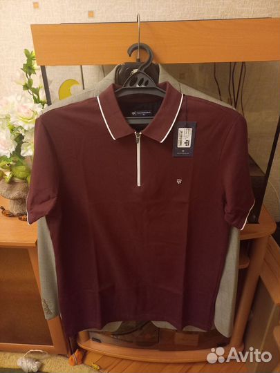 Джемпер поло мужской (новый, с биркой)