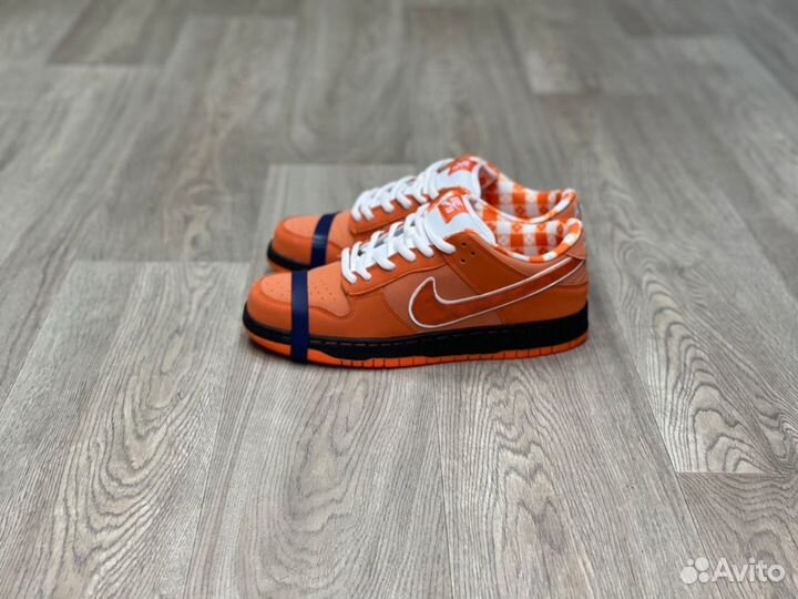 Кроссовки Nike SB Dunk Low Concepts Orange Lobster