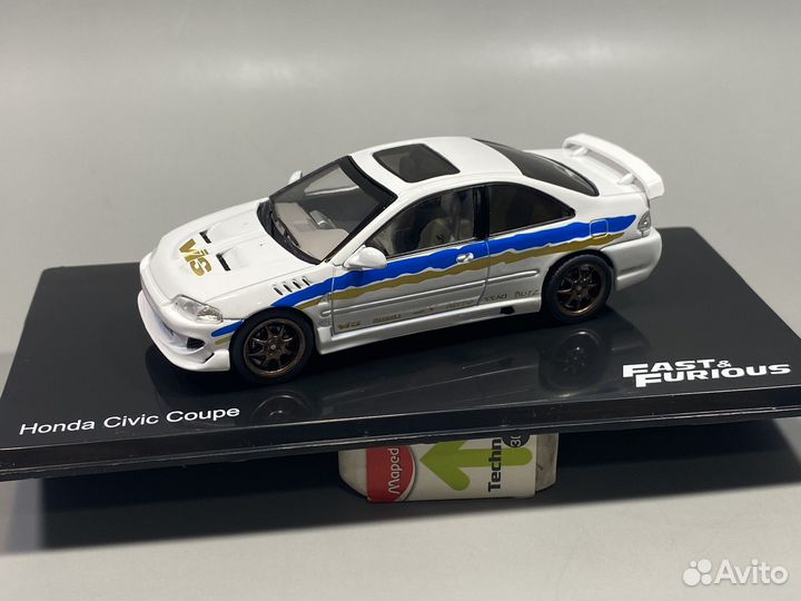 Honda Civic Coupe Fast & Furious 1:43 Altaya